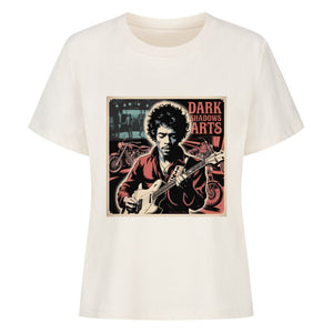 Electric Legend – Gitarrenflair & 60s Rock Tribute - Premium Organic Shirt Women | T-Shirt | Dark Shadows Arts