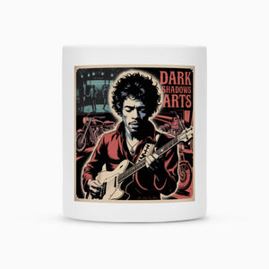 Electric Legend – Gitarrenflair & 60s Rock Tribute - Tasse | Mug | Dark Shadows Arts