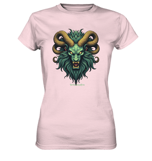 Emerald Inferno Dragon s Gaze - Ladies Premium Shirt | Lady - Shirts | Dark Shadows Arts