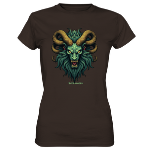 Emerald Inferno Dragon s Gaze - Ladies Premium Shirt | Lady - Shirts | Dark Shadows Arts