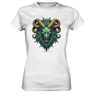 Emerald Inferno Dragon s Gaze - Ladies Premium Shirt | Lady - Shirts | Dark Shadows Arts