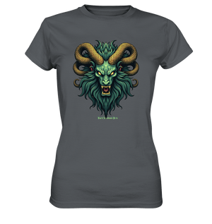 Emerald Inferno Dragon s Gaze - Ladies Premium Shirt | Lady - Shirts | Dark Shadows Arts
