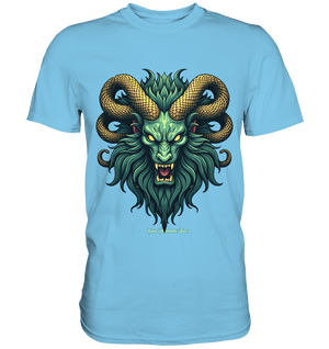 Emerald Inferno Dragon s Gaze - Premium Shirt | Unisex - Shirts | Dark Shadows Arts