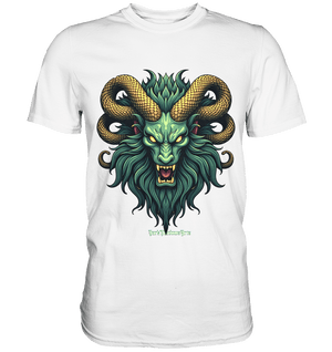Emerald Inferno Dragon s Gaze - Premium Shirt | Unisex - Shirts | Dark Shadows Arts