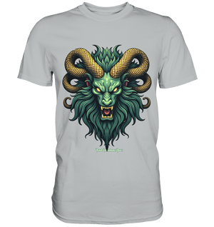 Emerald Inferno Dragon s Gaze - Premium Shirt | Unisex - Shirts | Dark Shadows Arts