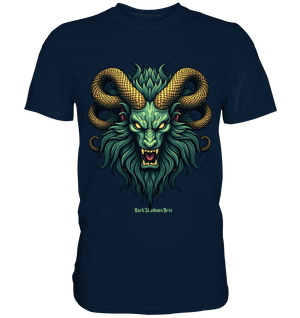 Emerald Inferno Dragon s Gaze - Premium Shirt | Unisex - Shirts | Dark Shadows Arts