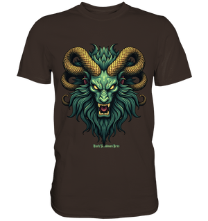 Emerald Inferno Dragon s Gaze - Premium Shirt | Unisex - Shirts | Dark Shadows Arts