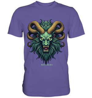 Emerald Inferno Dragon s Gaze - Premium Shirt | Unisex - Shirts | Dark Shadows Arts