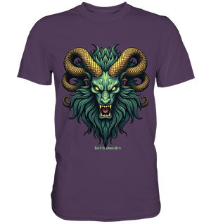 Emerald Inferno Dragon s Gaze - Premium Shirt | Unisex - Shirts | Dark Shadows Arts