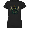 Emerald Serpent Mystic Guardian - Ladies Premium Shirt | Lady - Shirts | Dark Shadows Arts