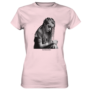 Enigmatic Veil Tattooed Persona - Ladies Premium Shirt | Lady - Shirts | Dark Shadows Arts