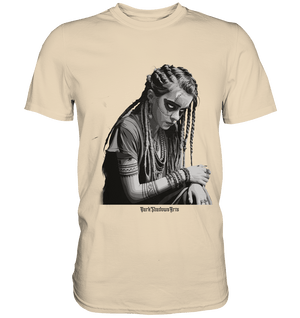 Enigmatic Veil Tattooed Persona - Premium Shirt | Unisex - Shirts | Dark Shadows Arts