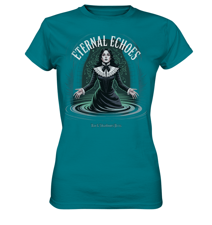 Eternal Echoes ????️ – Viktorianischer Geist in düsterer Eleganz - Ladies Premium Shirt | Lady - Shirts | Dark Shadows Arts