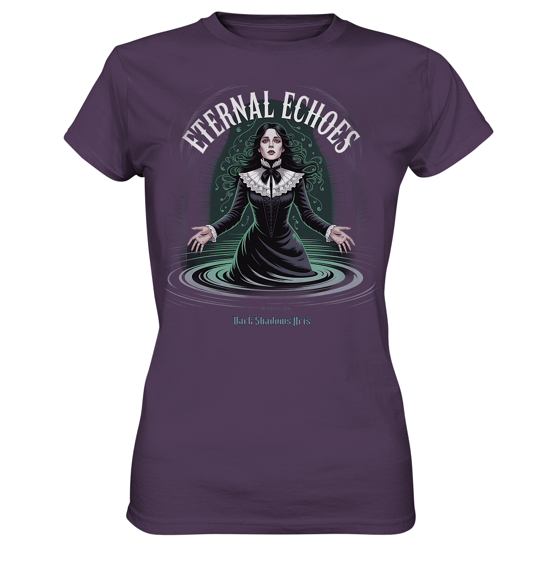 Eternal Echoes ????️ – Viktorianischer Geist in düsterer Eleganz - Ladies Premium Shirt | Lady - Shirts | Dark Shadows Arts