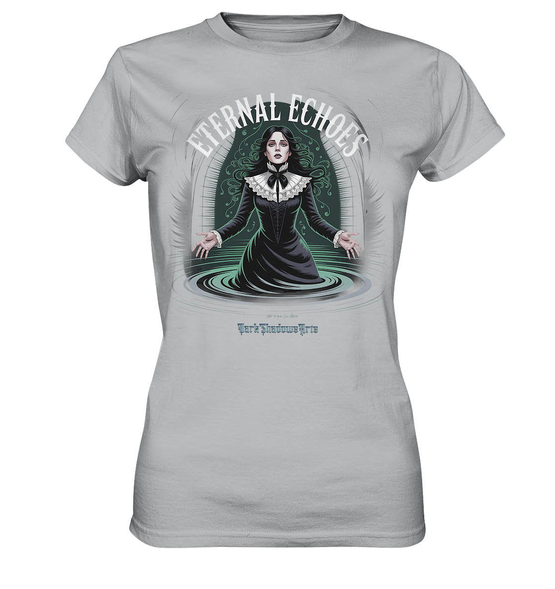 Eternal Echoes ????️ – Viktorianischer Geist in düsterer Eleganz - Ladies Premium Shirt | Lady - Shirts | Dark Shadows Arts