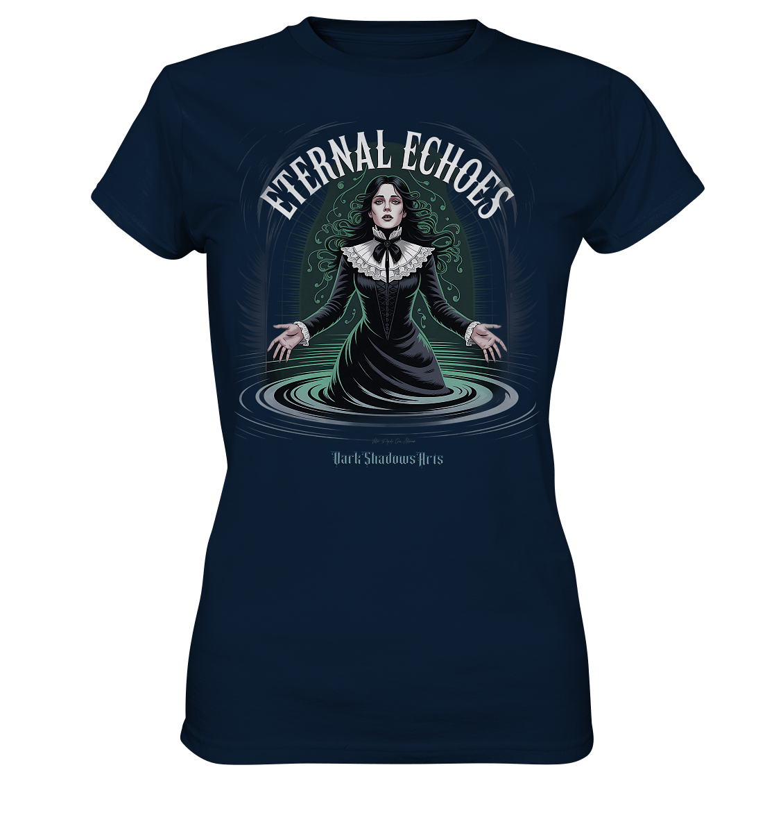 Eternal Echoes ????️ – Viktorianischer Geist in düsterer Eleganz - Ladies Premium Shirt | Lady - Shirts | Dark Shadows Arts