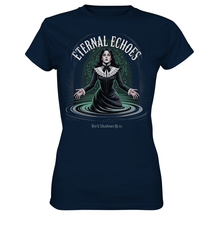 Eternal Echoes ????️ – Viktorianischer Geist in düsterer Eleganz - Ladies Premium Shirt | Lady - Shirts | Dark Shadows Arts