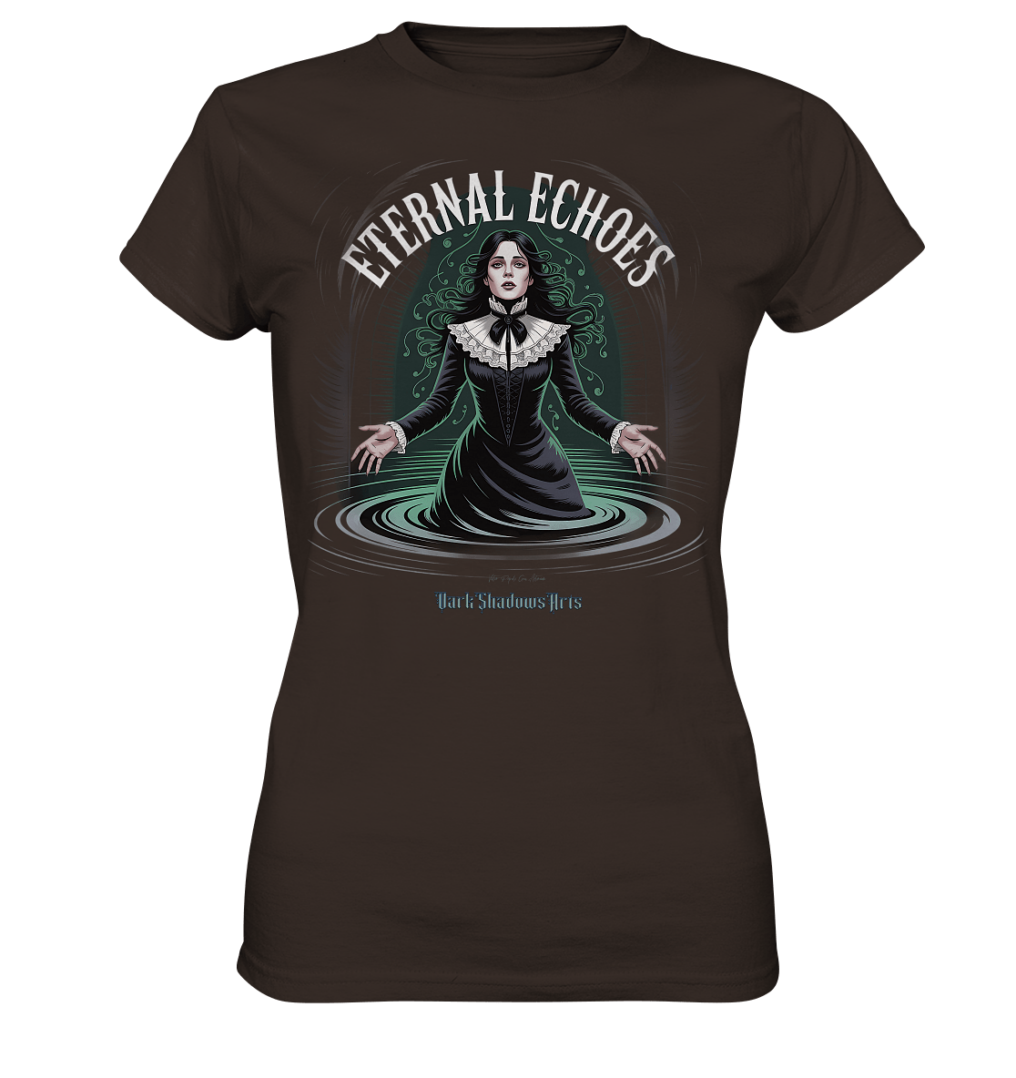Eternal Echoes ????️ – Viktorianischer Geist in düsterer Eleganz - Ladies Premium Shirt | Lady - Shirts | Dark Shadows Arts