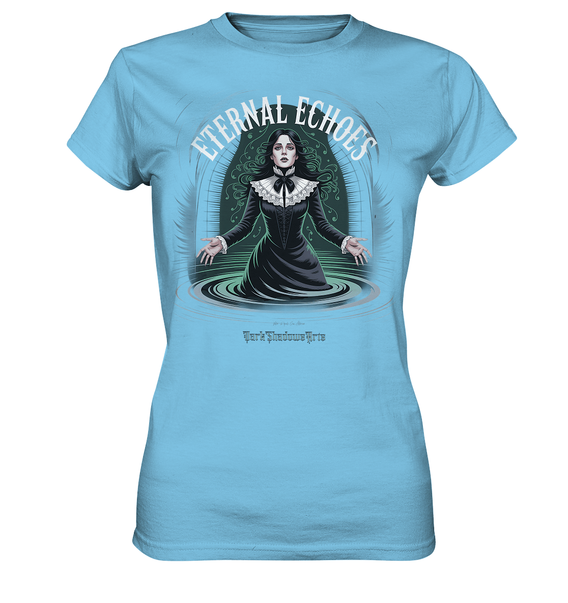 Eternal Echoes ????️ – Viktorianischer Geist in düsterer Eleganz - Ladies Premium Shirt | Lady - Shirts | Dark Shadows Arts
