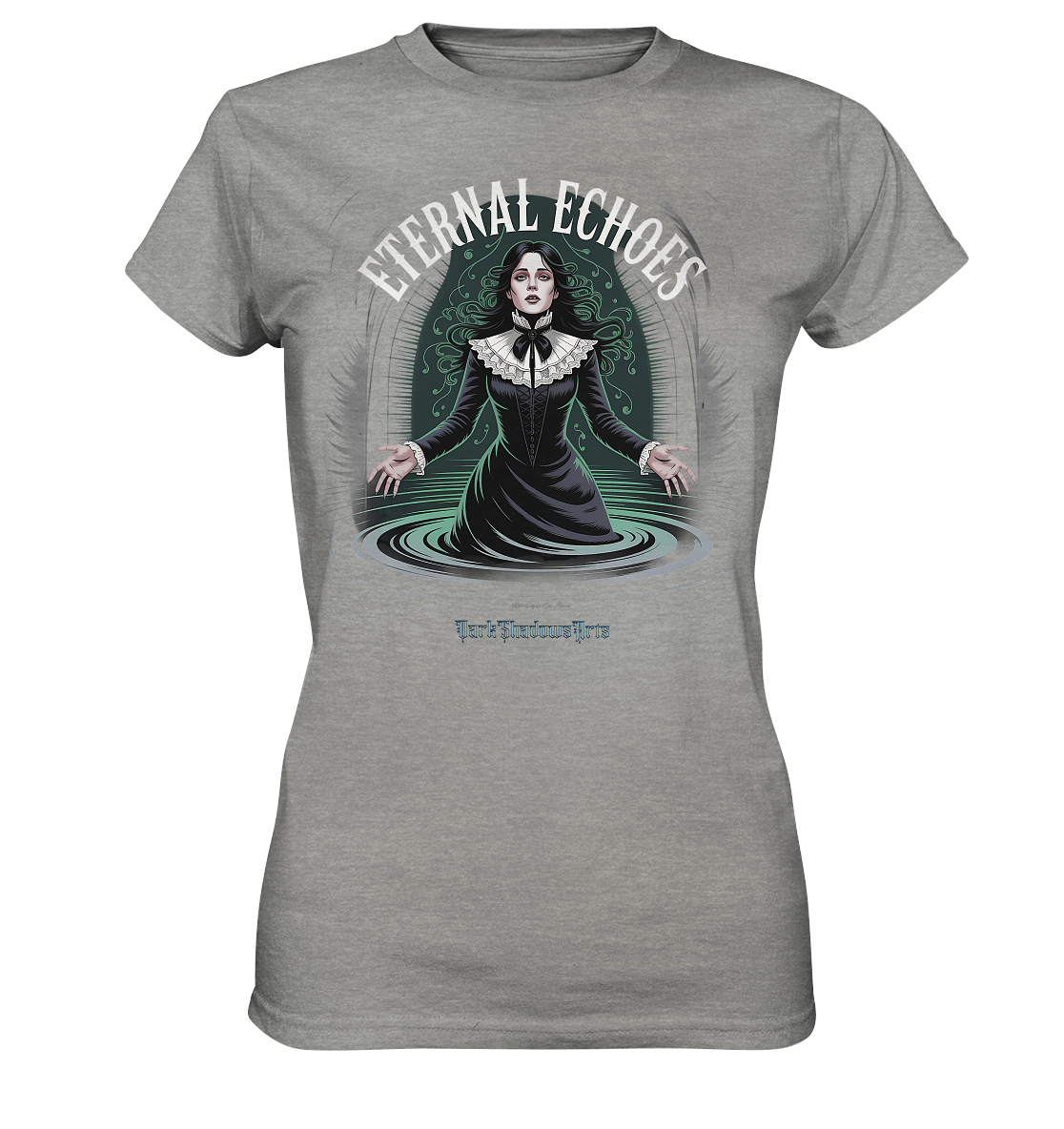 Eternal Echoes ????️ – Viktorianischer Geist in düsterer Eleganz - Ladies Premium Shirt | Lady - Shirts | Dark Shadows Arts
