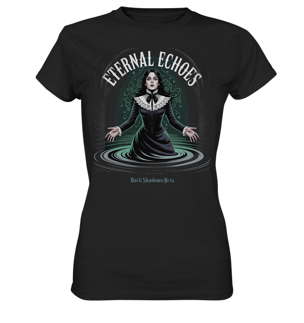 Eternal Echoes ????️ – Viktorianischer Geist in düsterer Eleganz - Ladies Premium Shirt | Lady - Shirts | Dark Shadows Arts