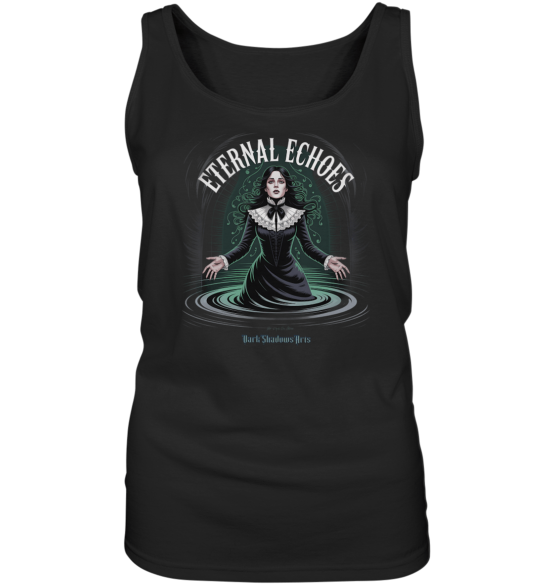 Eternal Echoes ????️ – Viktorianischer Geist in düsterer Eleganz - Ladies Tank - Top | Tank - Tops | Dark Shadows Arts