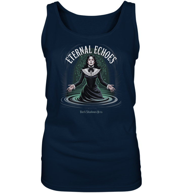 Eternal Echoes ????️ – Viktorianischer Geist in düsterer Eleganz - Ladies Tank - Top | Tank - Tops | Dark Shadows Arts