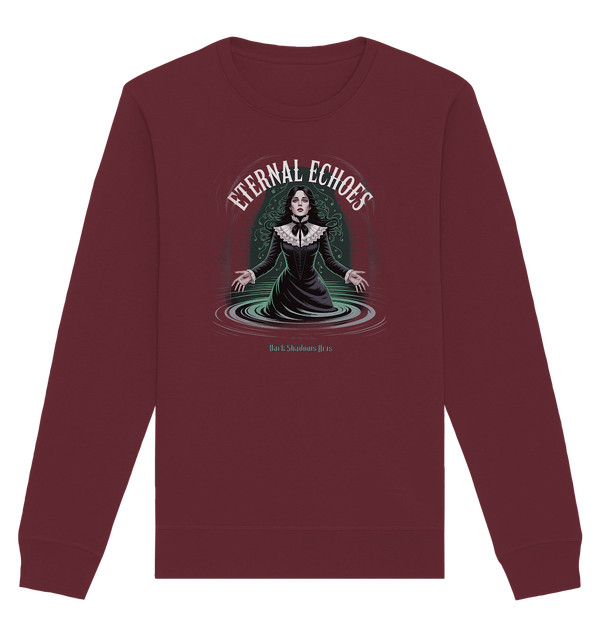 Eternal Echoes ????️ – Viktorianischer Geist in düsterer Eleganz - Organic Basic Unisex Sweatshirt | Sweatshirts | Dark Shadows Arts