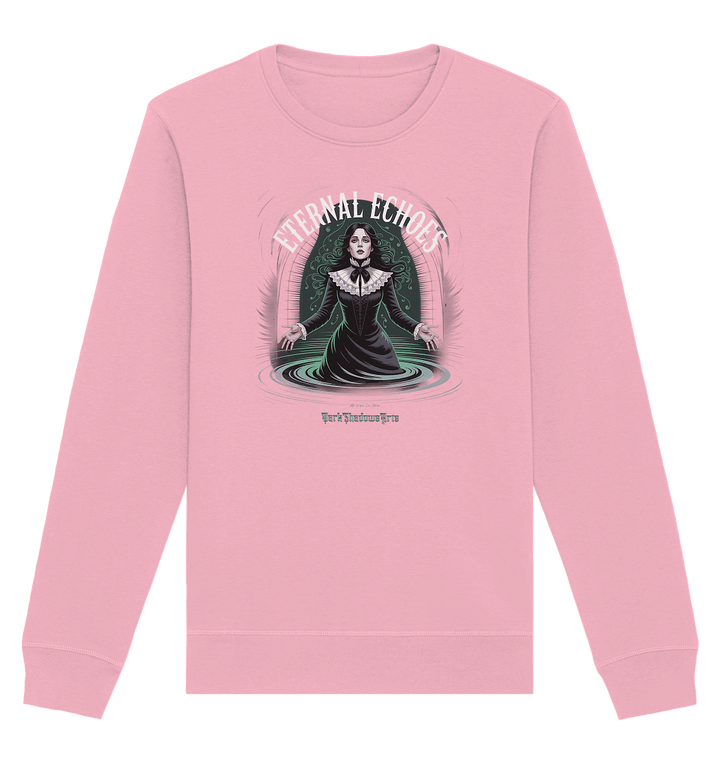 Eternal Echoes ????️ – Viktorianischer Geist in düsterer Eleganz - Organic Basic Unisex Sweatshirt | Sweatshirts | Dark Shadows Arts