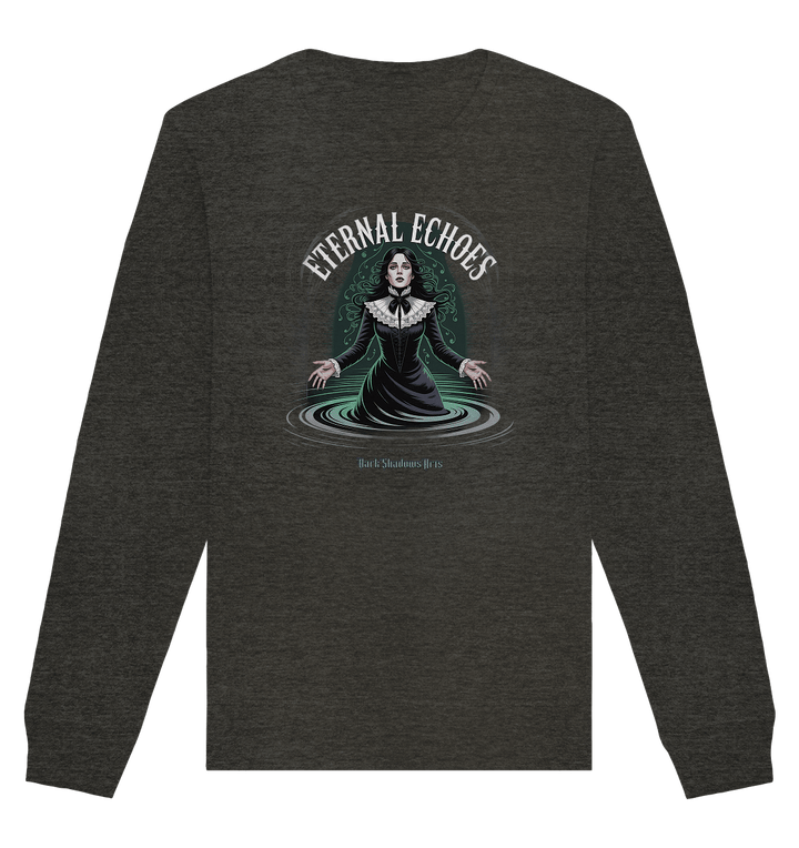 Eternal Echoes ????️ – Viktorianischer Geist in düsterer Eleganz - Organic Basic Unisex Sweatshirt | Sweatshirts | Dark Shadows Arts