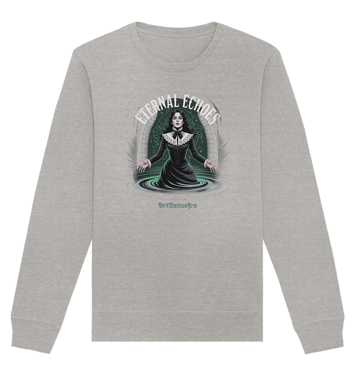 Eternal Echoes ????️ – Viktorianischer Geist in düsterer Eleganz - Organic Basic Unisex Sweatshirt | Sweatshirts | Dark Shadows Arts
