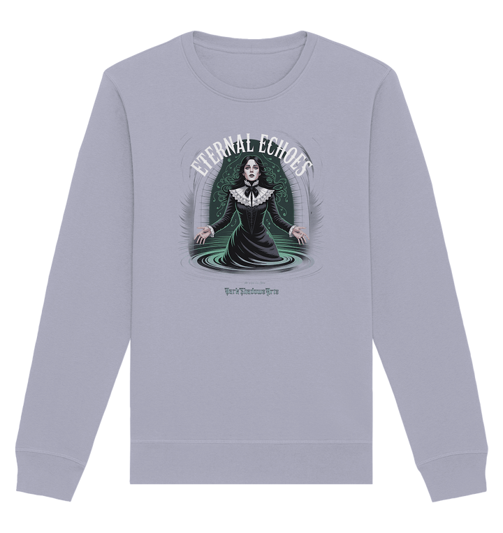 Eternal Echoes ????️ – Viktorianischer Geist in düsterer Eleganz - Organic Basic Unisex Sweatshirt | Sweatshirts | Dark Shadows Arts