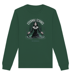 Eternal Echoes ????️ – Viktorianischer Geist in düsterer Eleganz - Organic Basic Unisex Sweatshirt | Sweatshirts | Dark Shadows Arts