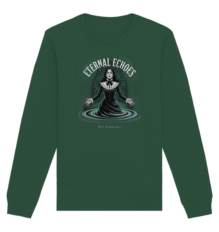 Eternal Echoes ????️ – Viktorianischer Geist in düsterer Eleganz - Organic Basic Unisex Sweatshirt | Sweatshirts | Dark Shadows Arts