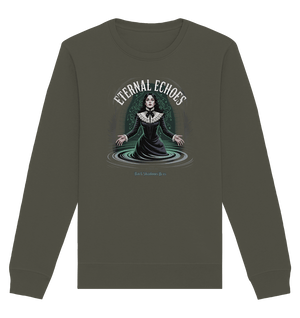 Eternal Echoes ????️ – Viktorianischer Geist in düsterer Eleganz - Organic Basic Unisex Sweatshirt | Sweatshirts | Dark Shadows Arts