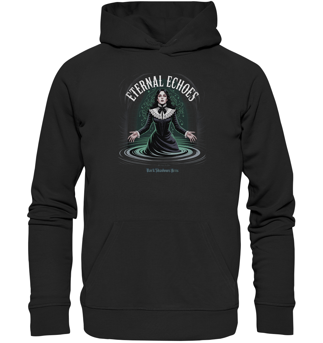 Eternal Echoes ????️ – Viktorianischer Geist in düsterer Eleganz - Organic Hoodie | Hoodies | Dark Shadows Arts