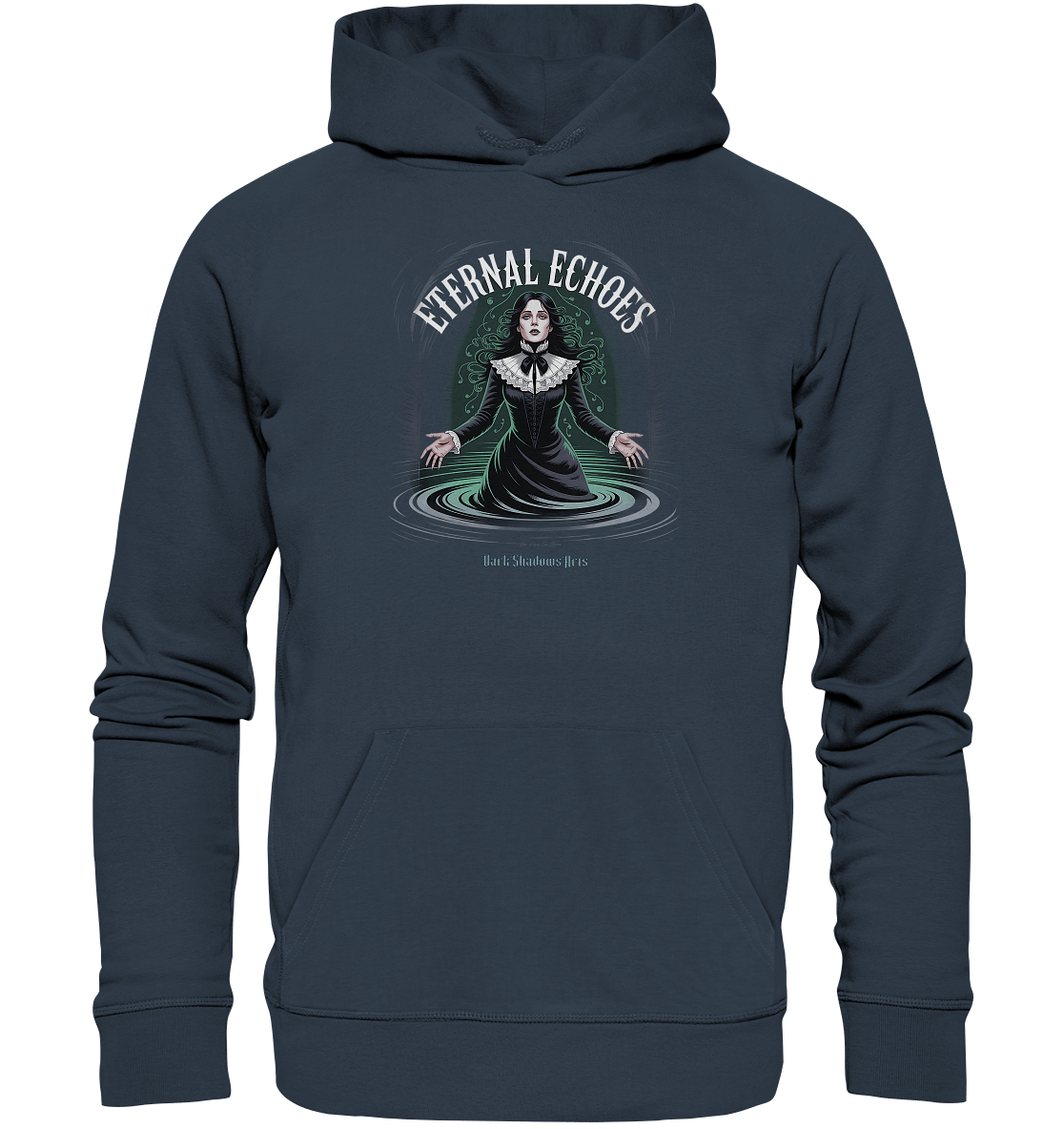 Eternal Echoes ????️ – Viktorianischer Geist in düsterer Eleganz - Organic Hoodie | Hoodies | Dark Shadows Arts