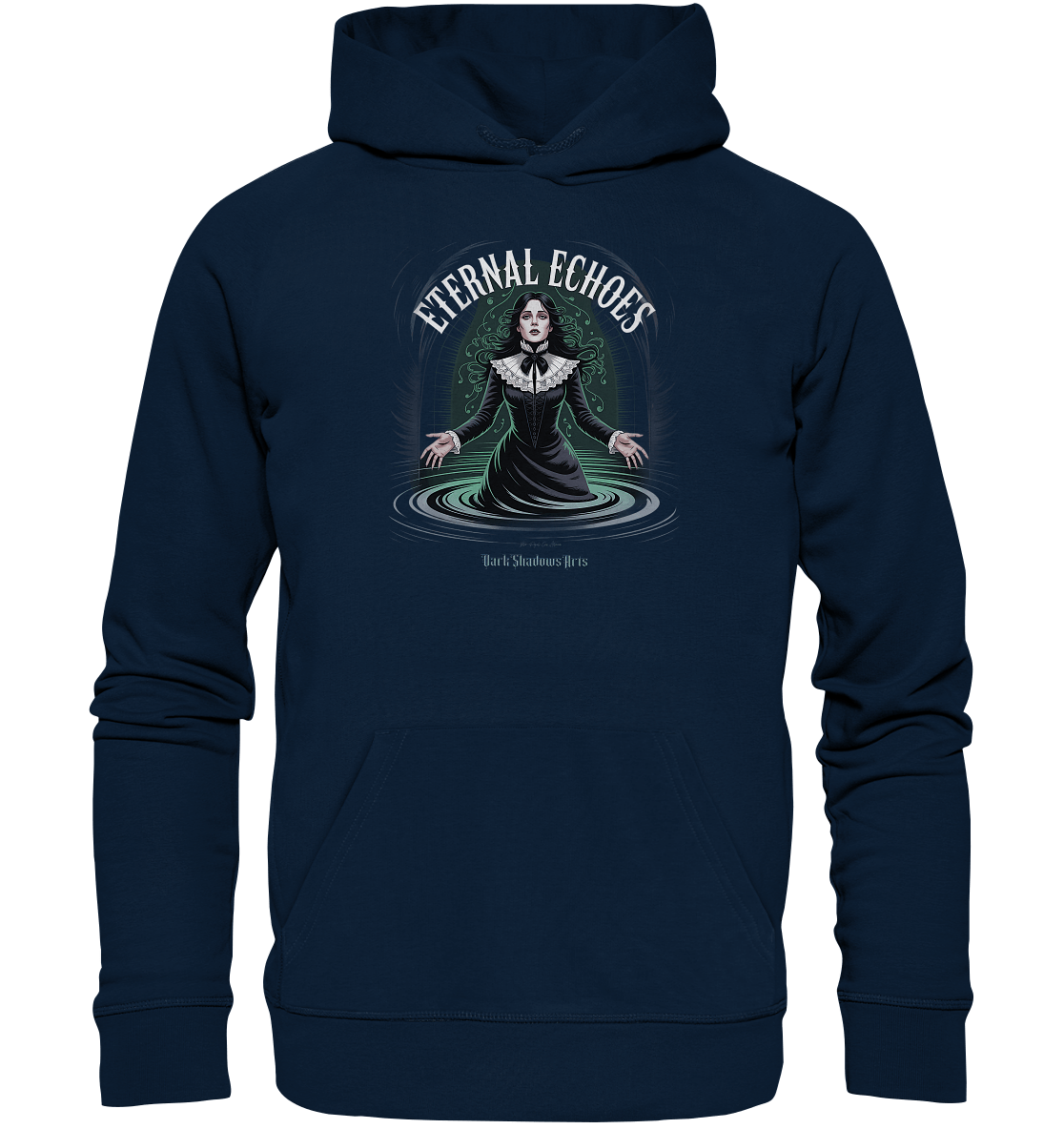 Eternal Echoes ????️ – Viktorianischer Geist in düsterer Eleganz - Organic Hoodie | Hoodies | Dark Shadows Arts