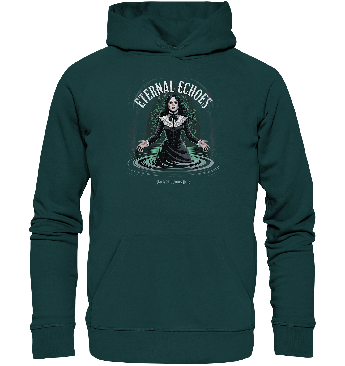 Eternal Echoes ????️ – Viktorianischer Geist in düsterer Eleganz - Organic Hoodie | Hoodies | Dark Shadows Arts