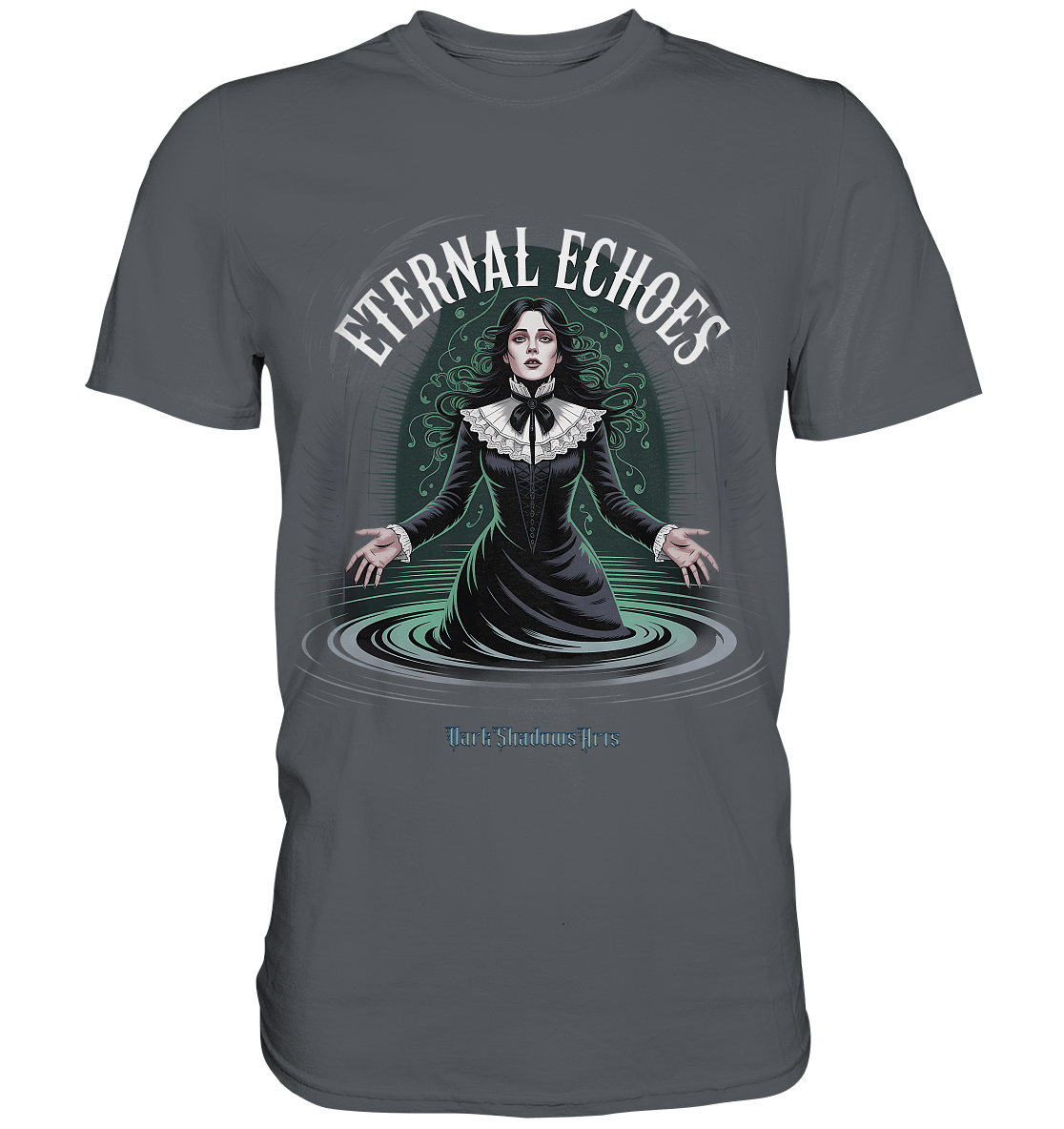 Eternal Echoes ????️ – Viktorianischer Geist in düsterer Eleganz - Premium Shirt | Unisex - Shirts | Dark Shadows Arts
