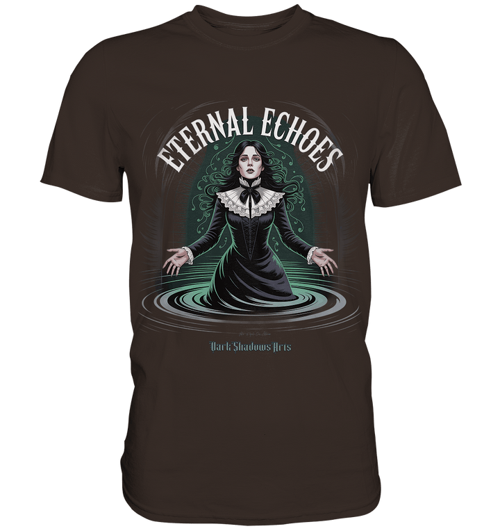Eternal Echoes ????️ – Viktorianischer Geist in düsterer Eleganz - Premium Shirt | Unisex - Shirts | Dark Shadows Arts