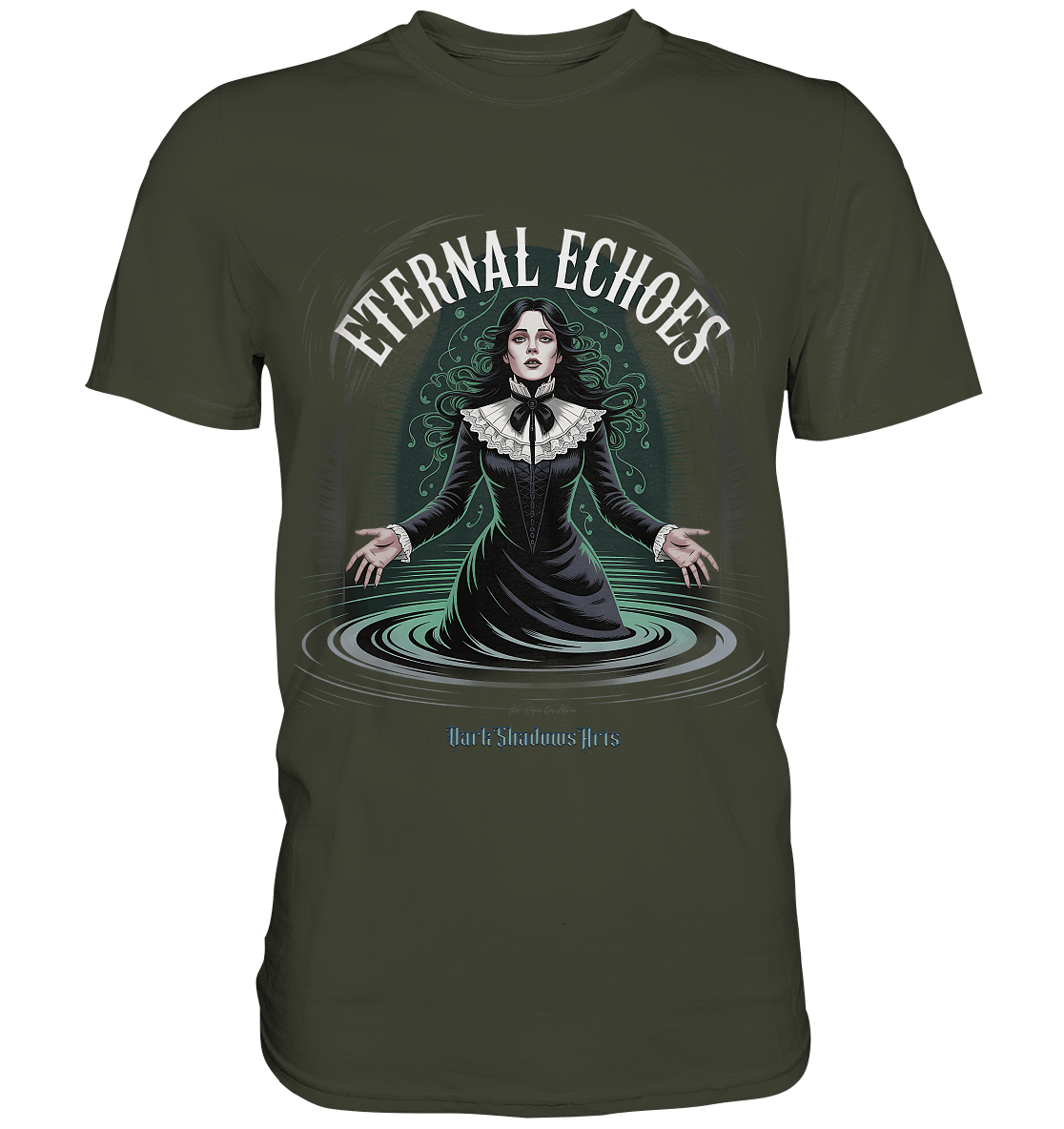 Eternal Echoes ????️ – Viktorianischer Geist in düsterer Eleganz - Premium Shirt | Unisex - Shirts | Dark Shadows Arts