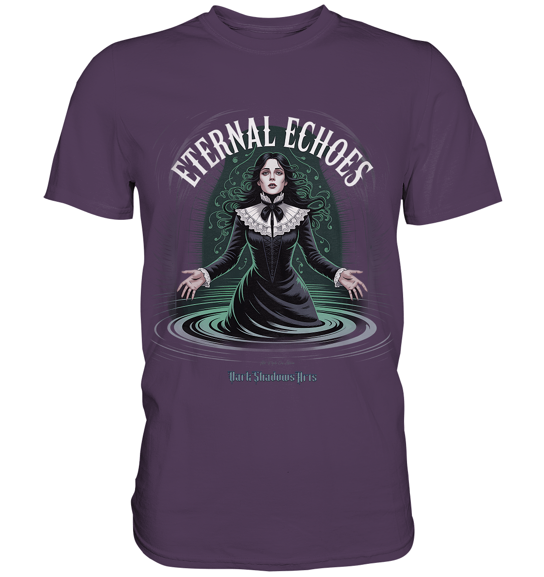 Eternal Echoes ????️ – Viktorianischer Geist in düsterer Eleganz - Premium Shirt | Unisex - Shirts | Dark Shadows Arts