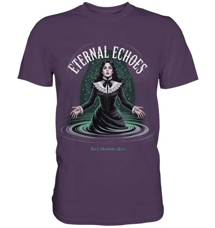 Eternal Echoes ????️ – Viktorianischer Geist in düsterer Eleganz - Premium Shirt | Unisex - Shirts | Dark Shadows Arts