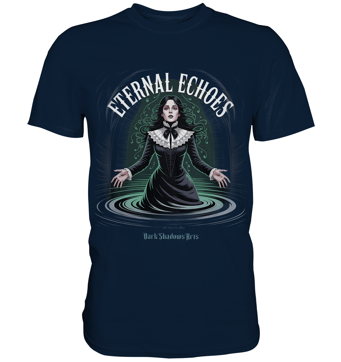 Eternal Echoes ????️ – Viktorianischer Geist in düsterer Eleganz - Premium Shirt | Unisex - Shirts | Dark Shadows Arts