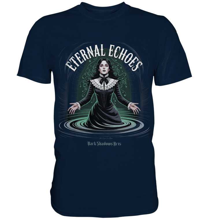 Eternal Echoes ????️ – Viktorianischer Geist in düsterer Eleganz - Premium Shirt | Unisex - Shirts | Dark Shadows Arts