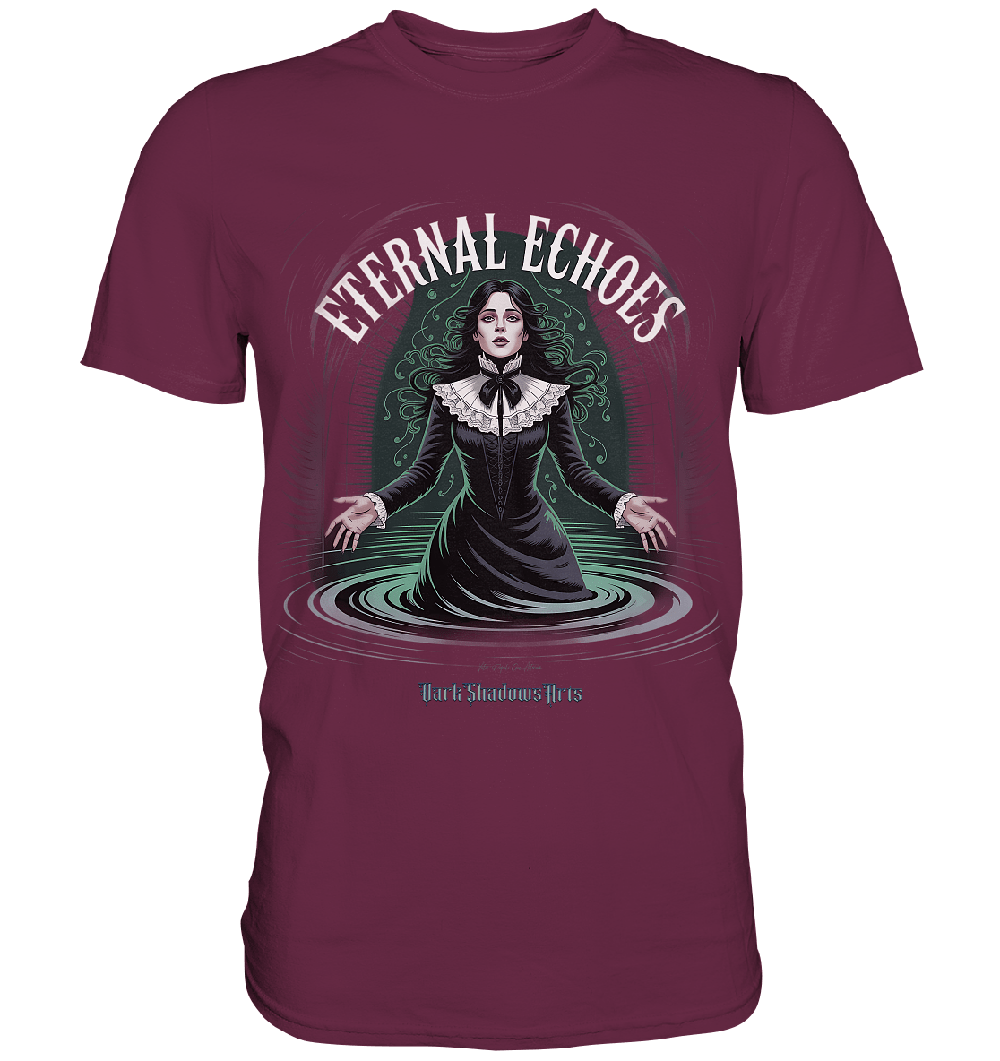 Eternal Echoes ????️ – Viktorianischer Geist in düsterer Eleganz - Premium Shirt | Unisex - Shirts | Dark Shadows Arts