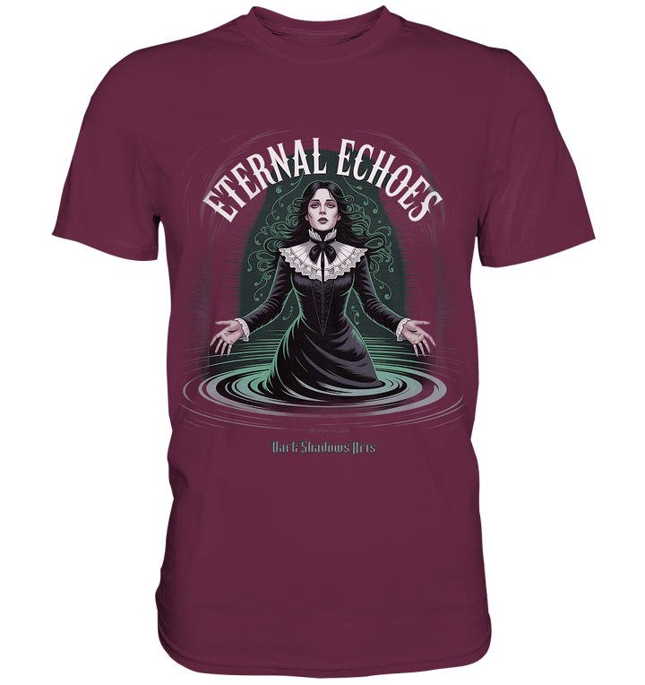 Eternal Echoes ????️ – Viktorianischer Geist in düsterer Eleganz - Premium Shirt | Unisex - Shirts | Dark Shadows Arts