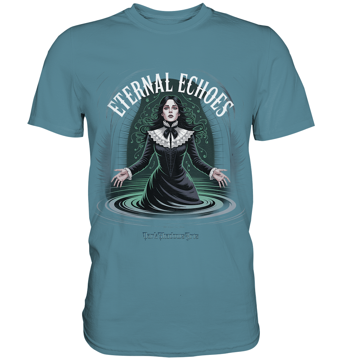 Eternal Echoes ????️ – Viktorianischer Geist in düsterer Eleganz - Premium Shirt | Unisex - Shirts | Dark Shadows Arts