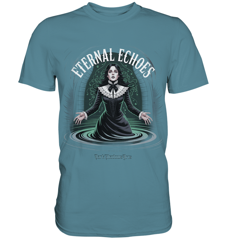 Eternal Echoes ????️ – Viktorianischer Geist in düsterer Eleganz - Premium Shirt | Unisex - Shirts | Dark Shadows Arts